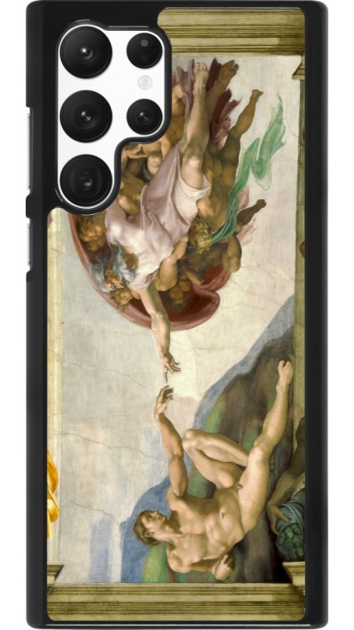 Samsung Galaxy S22 Ultra Case Hülle - Kunstbild - Die Erschaffung Adams - Michelangelo