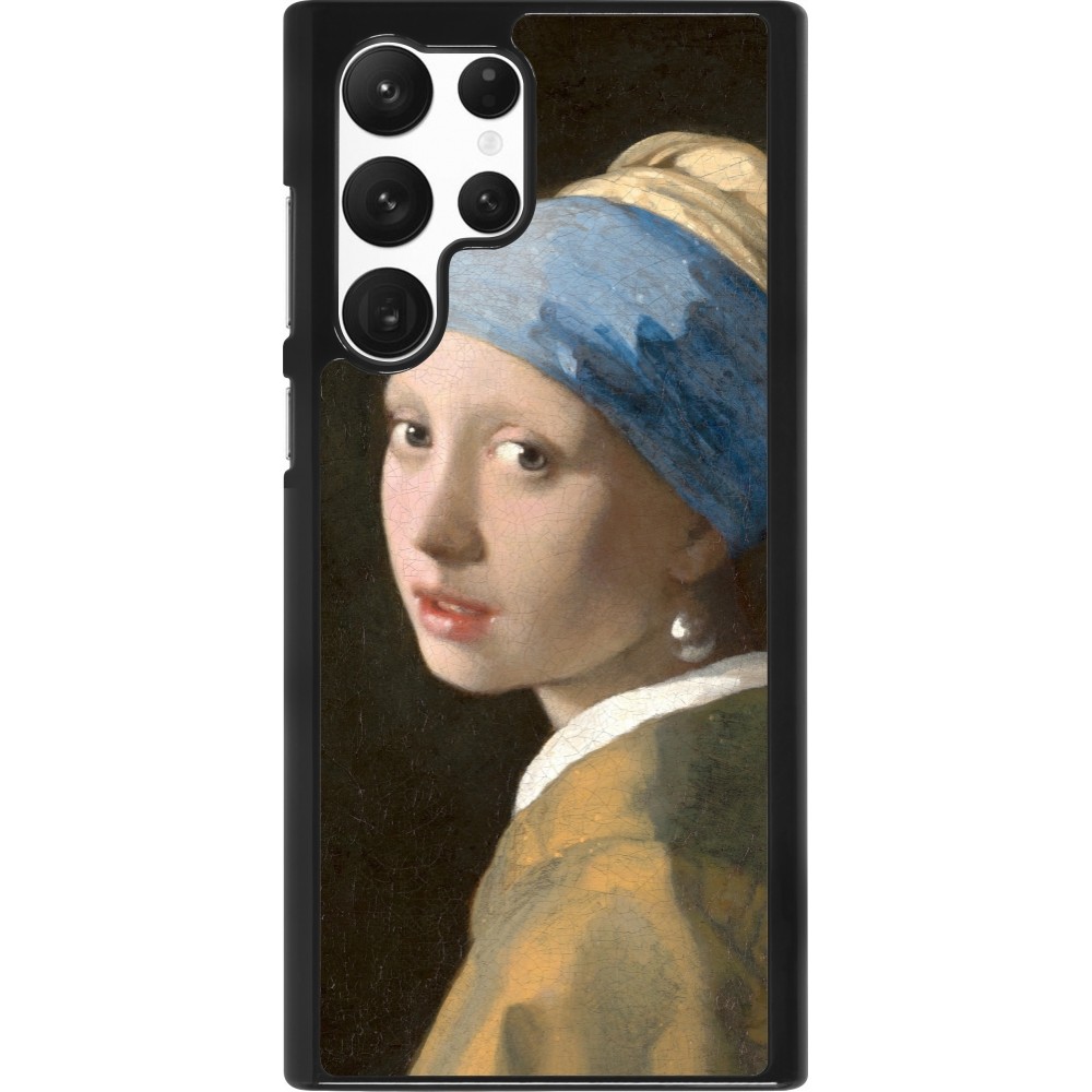 Samsung Galaxy S22 Ultra Case Hülle - Kunstbild - Das Mädchen mit dem Perlenohrring - Jan Vermeer