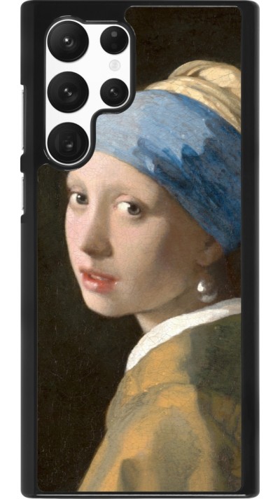 Samsung Galaxy S22 Ultra Case Hülle - Kunstbild - Das Mädchen mit dem Perlenohrring - Jan Vermeer