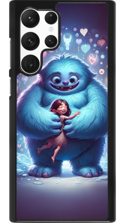 Samsung Galaxy S22 Ultra Case Hülle - Valentin 2024 Flauschige Liebe