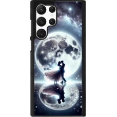 Samsung Galaxy S22 Ultra Case Hülle - Valentin 2024 Liebe unter dem Mond
