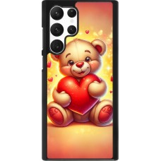 Samsung Galaxy S22 Ultra Case Hülle - Valentin 2024 Teddy Liebe