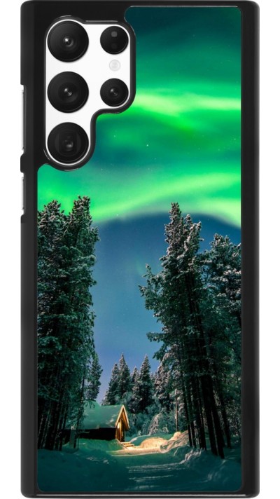 Samsung Galaxy S22 Ultra Case Hülle - Winter 22 Northern Lights