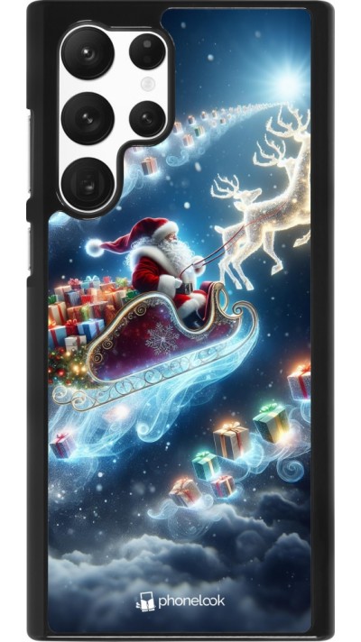 Samsung Galaxy S22 Ultra Case Hülle - Weihnachten 2023 Verzauberter Weihnachtsmann