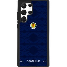 Samsung Galaxy S22 Ultra Case Hülle - Silikon schwarz Schottland 2026 personalisierbares Fussballtrikot