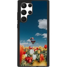 Samsung Galaxy S22 Ultra Case Hülle - Silikon schwarz Hot air balloon 2026