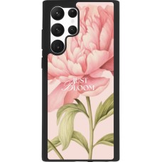 Samsung Galaxy S22 Ultra Case Hülle - Silikon schwarz Just Bloom 2026