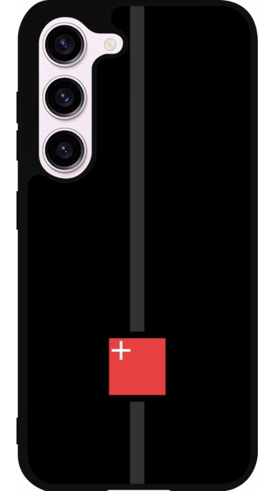Samsung Galaxy S23 Case Hülle - Silikon schwarz Kanton SZ schwarz