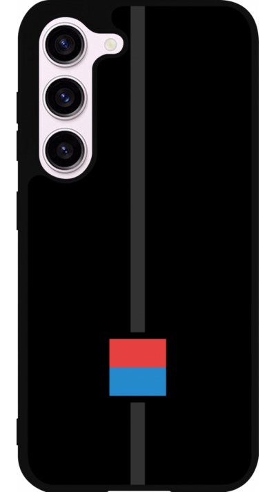 Samsung Galaxy S23 Case Hülle - Silikon schwarz Kanton TI schwarz