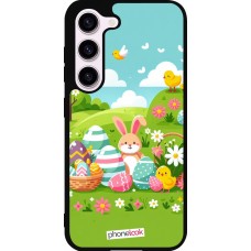 Samsung Galaxy S23 Case Hülle - Silikon schwarz Ostern 2025 Gruen