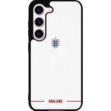 Samsung Galaxy S23 Case Hülle - Silikon schwarz England 2026 personalisierbares Fussballtrikot