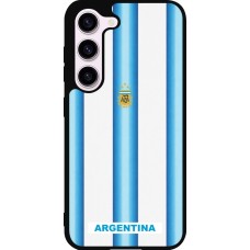 Samsung Galaxy S23 Case Hülle - Silikon schwarz Argentinien 2026 personalisierbares Fussballtrikot
