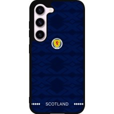 Samsung Galaxy S23 Case Hülle - Silikon schwarz Schottland 2026 personalisierbares Fussballtrikot