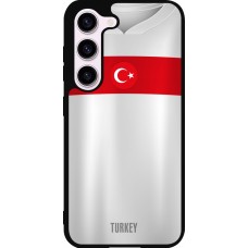 Samsung Galaxy S23 Case Hülle - Silikon schwarz Türkei personalisierbares Fussballtrikot