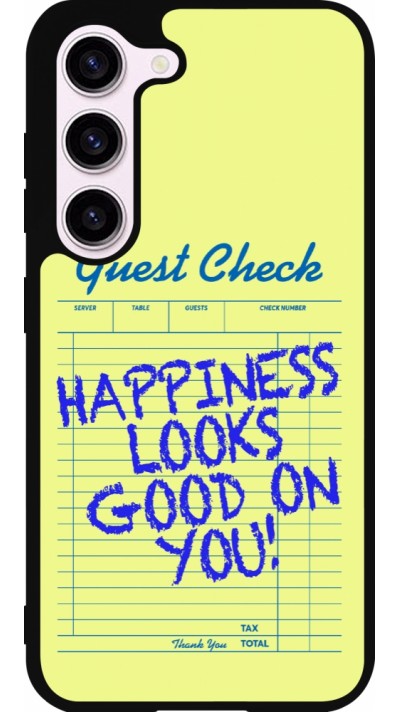 Samsung Galaxy S23 Case Hülle - Silikon schwarz Guest check 2026