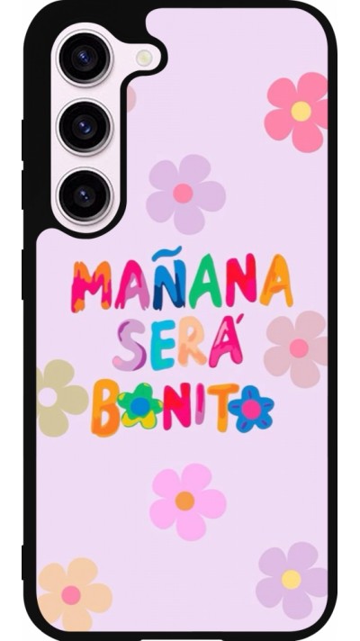 Coque Samsung Galaxy S23 - Silicone rigide noir Karol G Manana sera bonito