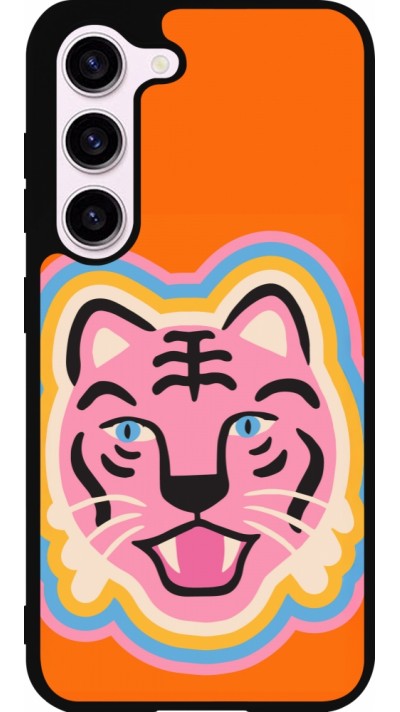 Samsung Galaxy S23 Case Hülle - Silikon schwarz Lion colors 2026