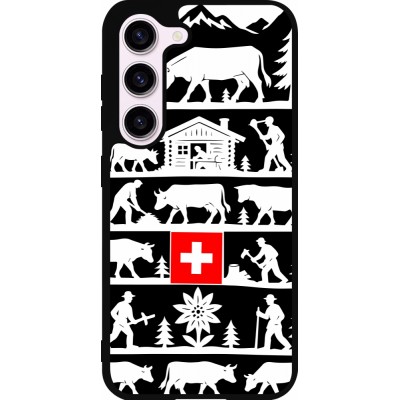 Samsung Galaxy S23 Case Hülle - Silikon schwarz Poya Schweiz 1 schwarz