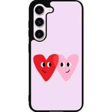 Coque Samsung Galaxy S23 - Silicone rigide noir Saint Valentines Day 26 Heart