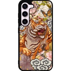 Samsung Galaxy S23 Case Hülle - Silikon schwarz Spring 23 japanese tiger