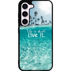 Samsung Galaxy S23 Case Hülle - Silikon schwarz Summer 18 24