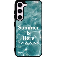 Coque Samsung Galaxy S23 - Silicone rigide noir Summer 2025 Summer is here