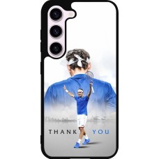 Samsung Galaxy S23 Case Hülle - Silikon schwarz Thank you Roger