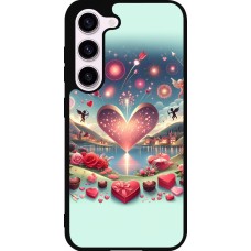Samsung Galaxy S23 Case Hülle - Silikon schwarz Valentin 2025 Schick