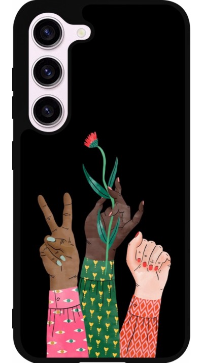Samsung Galaxy S23 Case Hülle - Silikon schwarz Womens day 2026 2