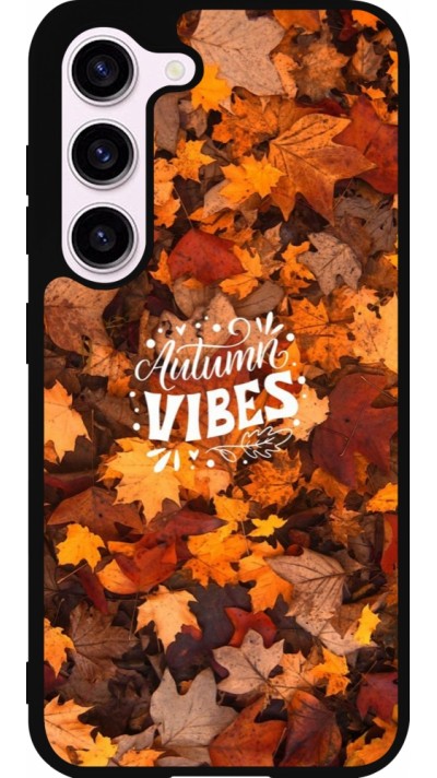 Samsung Galaxy S23 FE Case Hülle - Silikon schwarz Autumn 25 Autumn vibes