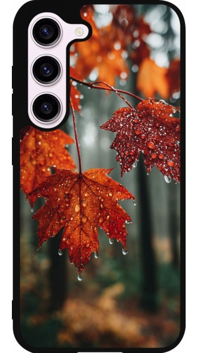 Samsung Galaxy S23 FE Case Hülle - Silikon schwarz Autumn 25 Rain