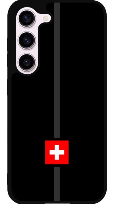 Samsung Galaxy S23 FE Case Hülle - Silikon schwarz Kanton CH schwarz