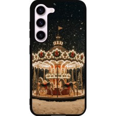Samsung Galaxy S23 FE Case Hülle - Silikon schwarz Christmas 25 Carousel