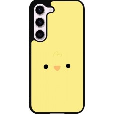 Samsung Galaxy S23 FE Case Hülle - Silikon schwarz Easter 2026 Little chicken