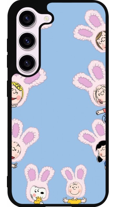 Samsung Galaxy S23 FE Case Hülle - Silikon schwarz Easter 2026 Snoopy
