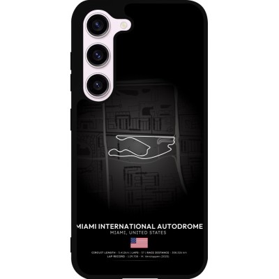 Samsung Galaxy S23 FE Case Hülle - Silikon schwarz F1 Track 2025 Miami