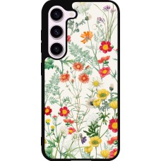 Samsung Galaxy S23 FE Case Hülle - Silikon schwarz Flora Botanical Wildlife