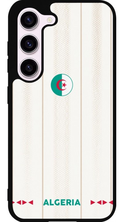 Samsung Galaxy S23 FE Case Hülle - Silikon schwarz Algerien 2026 personalisierbares Fussballtrikot