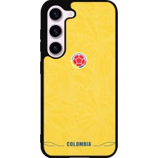 Samsung Galaxy S23 FE Case Hülle - Silikon schwarz Kolumbien 2026 personalisierbares Fussballtrikot