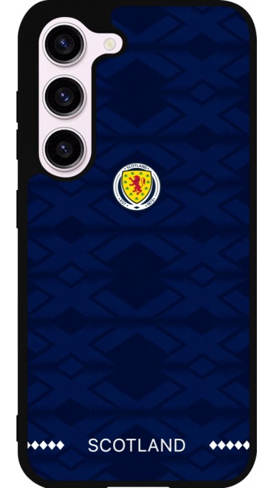 Samsung Galaxy S23 FE Case Hülle - Silikon schwarz Schottland 2026 personalisierbares Fussballtrikot