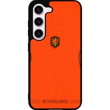 Samsung Galaxy S23 FE Case Hülle - Silikon schwarz Niederlande 2026 personalisierbares Fussballtrikot