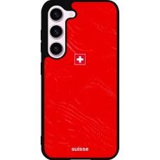 Samsung Galaxy S23 FE Case Hülle - Silikon schwarz Schweiz 2026 personalisierbares Fussballtrikot