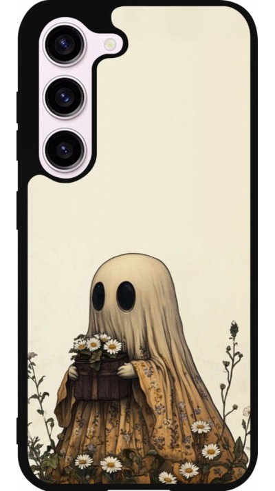 Samsung Galaxy S23 FE Case Hülle - Silikon schwarz Halloween 2025 Ghost gardener
