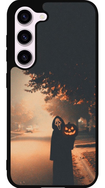 Samsung Galaxy S23 FE Case Hülle - Silikon schwarz Halloween 2025 Scream