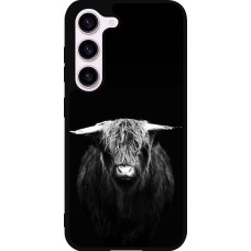 Samsung Galaxy S23 FE Case Hülle - Silikon schwarz Highland calf black