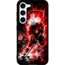 Samsung Galaxy S23 FE Case Hülle - Silikon schwarz Hockey World Championship Player