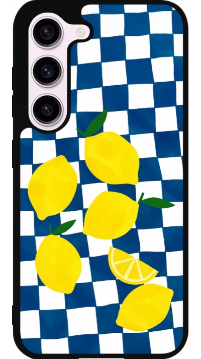 Samsung Galaxy S23 FE Case Hülle - Silikon schwarz Illustration lemons 2026