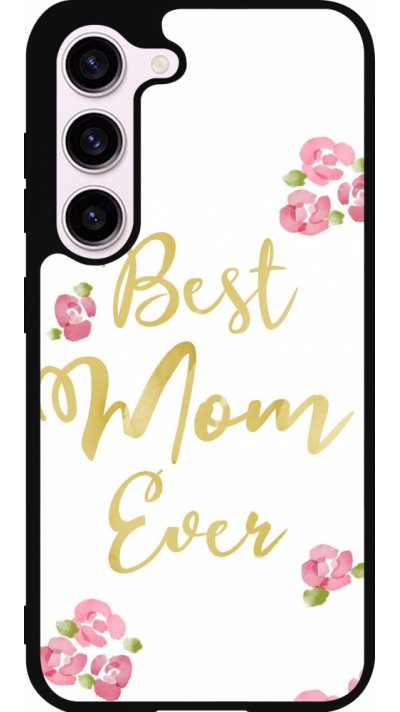 Coque Samsung Galaxy S23 FE - Silicone rigide noir Mom 2024 best Mom ever