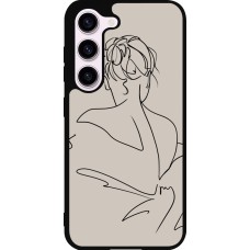 Samsung Galaxy S23 FE Case Hülle - Silikon schwarz Salnikova 05