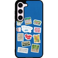 Samsung Galaxy S23 FE Case Hülle - Silikon schwarz Seals of the Dominican Republic DTMF